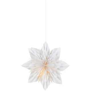 Markslöjd Dekostern Neela Pendant Star 6-flg. 45 cm Stern/Weiß/Papier