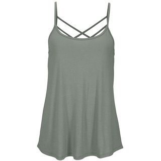 LASCANA Spaghettitop Damen khaki Gr.32/34