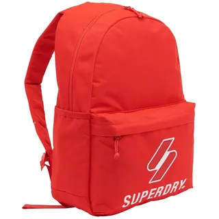 Superdry Code Essential Montana Rucksack - Bright Red - One Size