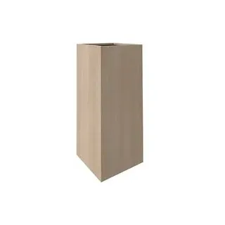 fm Pflanzkübel Plant Holz akazie rechteckig 38,0 x 90,0 cm, 1 St.