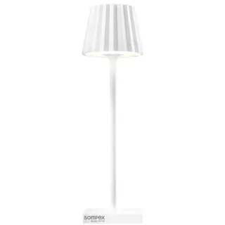 LED-Tischleuchte Troll Nano sompex weiß, 21 cm. Schirm 4.7xFuß 5.6xFuß 5.6 cm