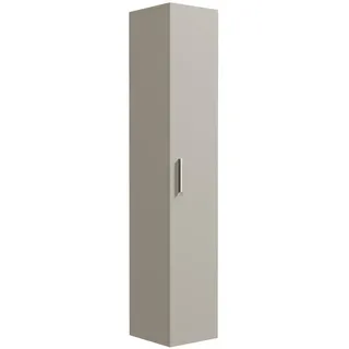 Badplaats Pluto Badezimmerschrank 30 x 30 x 150 cm Cashmere Spanplatte/Massivholz