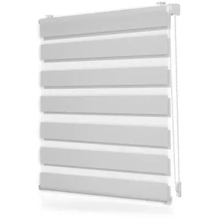 Duo Rollo / Doppelrollo Klemmfix 65 x 150 cm weiß