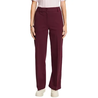 ESPRIT Damen 991EO1B304 Hose, 515/AUBERGINE, 36 W/30 L
