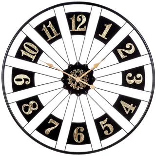 Casablanca by Gilde Wanduhr Passage schwarz