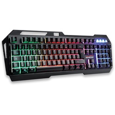 AMSTRAD Key007 Gaming-Tastatur, Schwarz