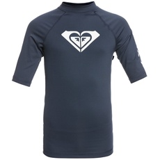 Roxy Wholehearted - Kurzärmliger Rashguard für Mädchen 8-16 Blau