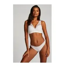 Hunkemöller String Mesh Weiß, 2XL