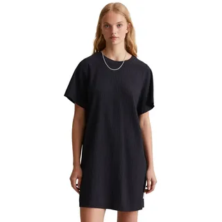 Marc O'Polo Midikleid Crinkle-Optik Blau XS