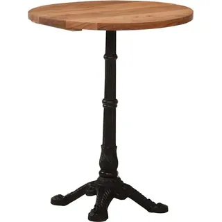 vidaXL Bistrotisch Ø 60 x 76 cm Braun