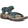 Terra Fi 5 Universal Damen Foggy Mountain Blue/Green 36