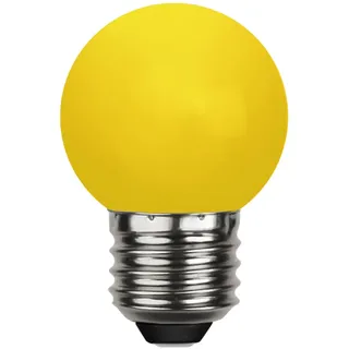 Star Gartendekoration, Decoration LED, E 27, Polycarbonat, gelb, 4,5 x 4,5 x 6,8 cm, 336-40-1