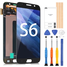 Bildschirm für Samsung Galaxy S6 G920 LCD Display für Samsung S6 Bildschirm Ersatz für SM-G920 G920F G920FD G920I G920A G920T Touch Digitizer Montage Reparaturset