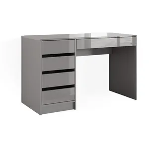 Vicco Schminktisch Sherry Grau 120 cm ohne Spiegel