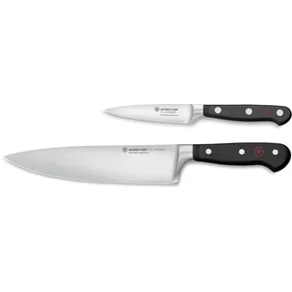 Wüsthof Classic Messersatz 2-tlg. 20 cm/9 cm Schwarz