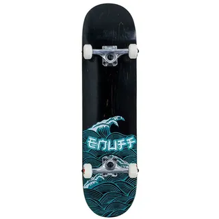 Enuff Skateboards Big Wave 8 ́ ́ Skateboard - Black / Blue - 32 Zoll