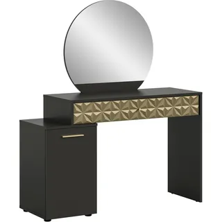 Home Affaire Frisierkommode Konsolentisch 117x42x137 schwarz