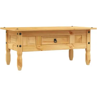 vidaXL Couchtisch Mexiko-Stil Braun Kiefer 100 x 55 x 44 cm