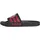 Adilette Shower Schwarz/Rot 43