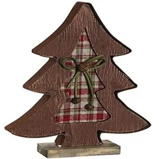 Dkd Home Decor Weihnachtsbaum aus Metall, 19 x 5 x 30 cm