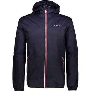 CMP - Regenjacke für Herren mit Kapuze, Marine, L