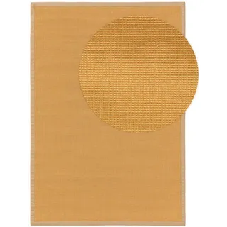 Kunstloft Sisalteppich Sana Beige 200x300 cm , Naturmaterialen , Beton Optik , Rechteckig , 200x1 cm , Gots , für Fußbodenheizung geeignet , Teppiche und Böden, Teppiche
