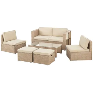 Juskys Salou Loungeset beige