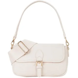 Valentino Samba Re Flap Bag Ecru