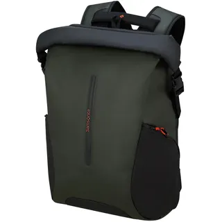 Reiserucksack SAMSONITE "ECODIVER L", Damen, Gr. B/H/T: 38cm x 49cm x 15cm, grün (climbing ivy), Nylon, Polyester, unifarben, Basic, Rucksäcke Reiserucksack, Freizeitrucksack Laptoprucksack Trolleyaufstecksystem Rolltop Backpack