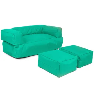 WELL HOME MOBILIARIO & DECORACIÓN Sessel 2 l + Sitzsack für Kinder, Türkis