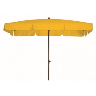 Doppler WATERPROOF III Sonnenschirm wasserdicht & höhenverstellbar 185 x 120cm gelb