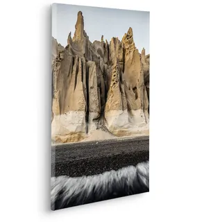 KOMAR Keilrahmenbild im Echtholzrahmen, - »Stone Towers - Größe 40 x 60 cm« - Bild, Leinwandbild, Landschaftsmotiv, Wohnzimmer, Schlafzimmer