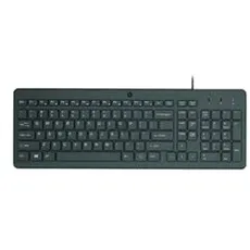 HP 150 kabelgebundene Tastatur, 12 Tastenkombinationen mit Fn-Taste, Zifferntastatur, schwarz, 664R5AA