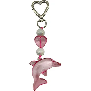 McNeill Anhänger Schulranzen-Zubehör Motivanhänger Seafish rosa - Rosa