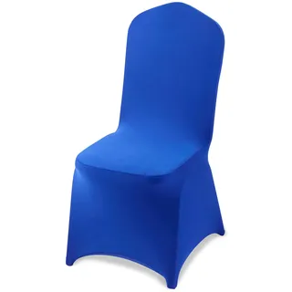 Vevor Stuhlhusse 50 Stk. Königsblau 51 x 45 x 95 cm