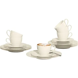 SELTMANN WEIDEN Kaffeeservice 18-tlg. weiß unifarben