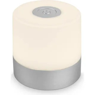 Briloner Mini LED Tischlampe Silber 2 St.