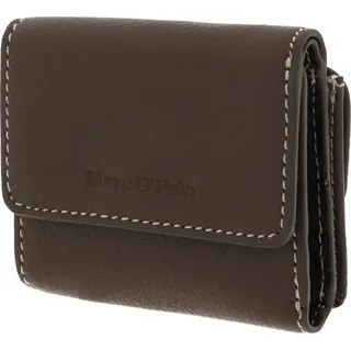 Marc O'Polo Leder Geldbörse Jean Combi Wallet Nutshell Brown braun - Braun