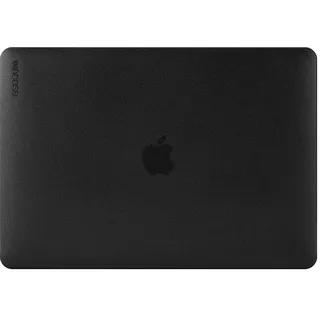 Incase Hardshell Hartschalen Hülle für Apple MacBook Air 13,3" (2020 / M1-Late 2020) - transparent (schwarz) [3D Dot-Design I Lüftungsschlitzaussparungen I Leicht & dünn] - INMB200615-BLK