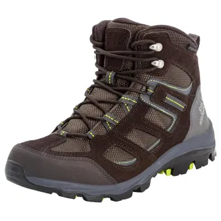 Vojo 3 Texapore Mid Herren Dark Brown/Lime 40,5