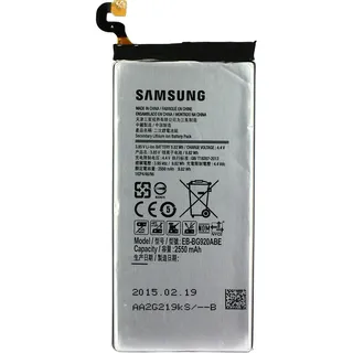 Akku Original Samsung für Galaxy S6 G920, Typ EB-BG920ABE, 2550 mAh, 3.7V