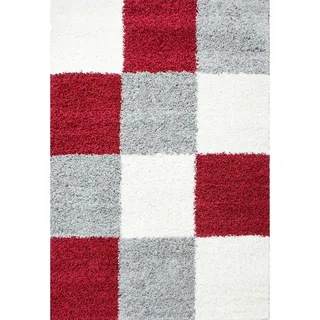 Ayyildiz Teppiche Hochflor-Teppich »Life 1501«, rechteckig, 30 mm Höhe, Wohnzimmer Ayyildiz Teppiche, rot B: cm