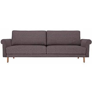 creation by rolf benz 2-Sitzer »CR.450, Designsofa, Loungesofa«, modern Landhaus, Füße in Nussbaum, Breite 168 cm lila