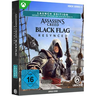 Ubisoft Spielesoftware "Assassin’s Creed Black Flag Resynced - Launch Edition", Xbox Series X,