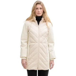 TOM TAILOR Cape Jacke in Melange Optik, Cement Grey Mélange, L