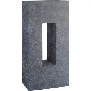 Pflanzwerk Pflanzkübel Vista Premium Frostbeständig Lava 92 cm Anthrazit