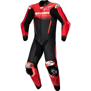 Alpinestars GP-R7, Lederkombi 1tlg. - Schwarz/Rot - 46