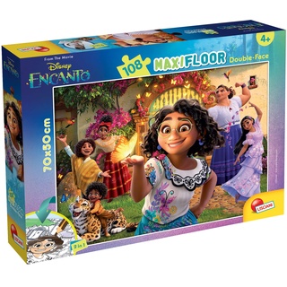 LISCIANI 98187 Disney Puzzle DF Maxi Floor 108 Encanto, Mehrfarbig