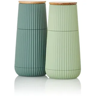 AdHoc Set Pfeffer- und Salzmühle Scape - Dunkelgrün & Hellgrün