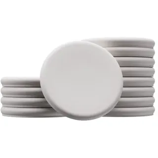 Legamaster Glasboardmagnet-Set in Warm Grey, 5 Stück – Extra Starke Magnete für Glasboards